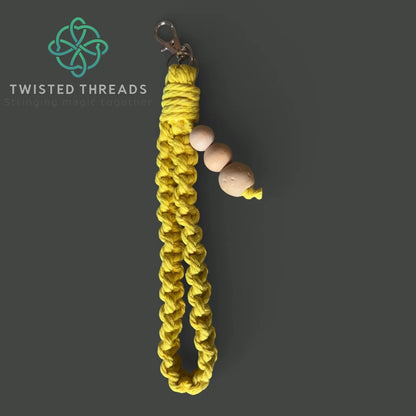 Square Knot Wristlet - Large - Twisted Threads Au