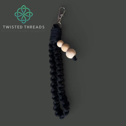 Square Knot Wristlet - Large - Twisted Threads Au