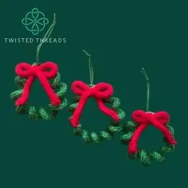 Twisted Wreath Trio - Twisted Threads Au
